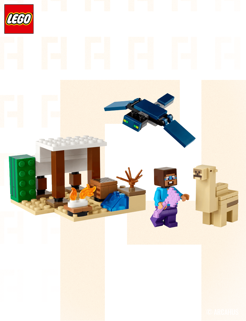 Expédition Steve Désert Minecraft - Lego Minecraft 21251