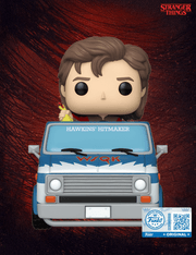 Steve with Squawk Van n° 138 - Figurine Funko POP! Deluxe Television Stranger Things S5