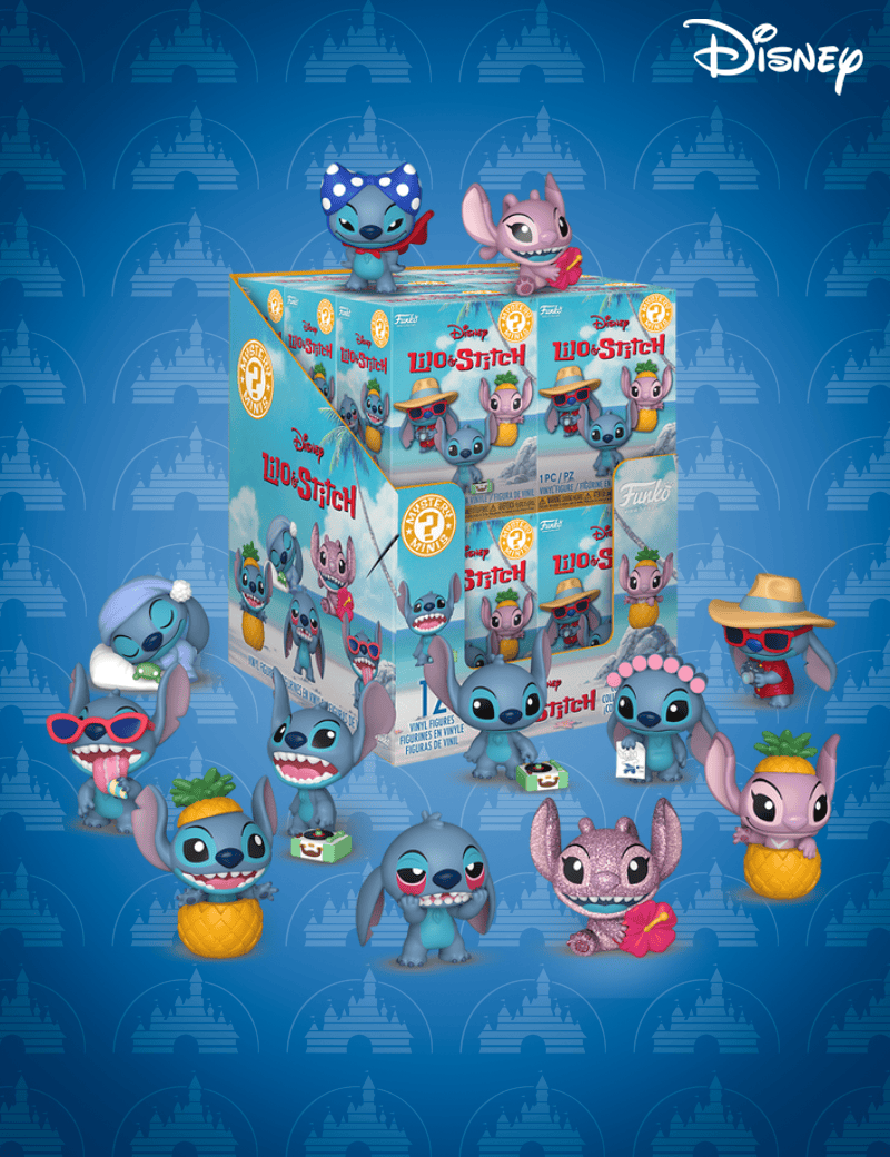 Stitch & Angel- Figurine aléatoire Mystery Minis Lilo & Stitch