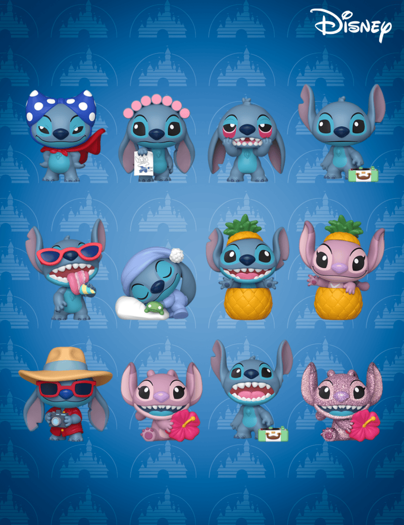 Stitch & Angel- Figurine aléatoire Mystery Minis Lilo & Stitch