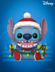Stitch avec Guirlandes n° 1504 - Figurine Funko POP! Disney Lilo & Stitch