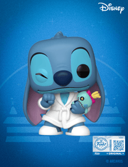 Stitch en robe de chambre n° 1608 - Figurine Funko POP! Disney Lilo & Stitch