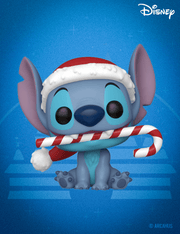 Stitch avec canne en sucre d'orge n° 1502 - Figurine Funko POP! Disney Lilo & Stitch