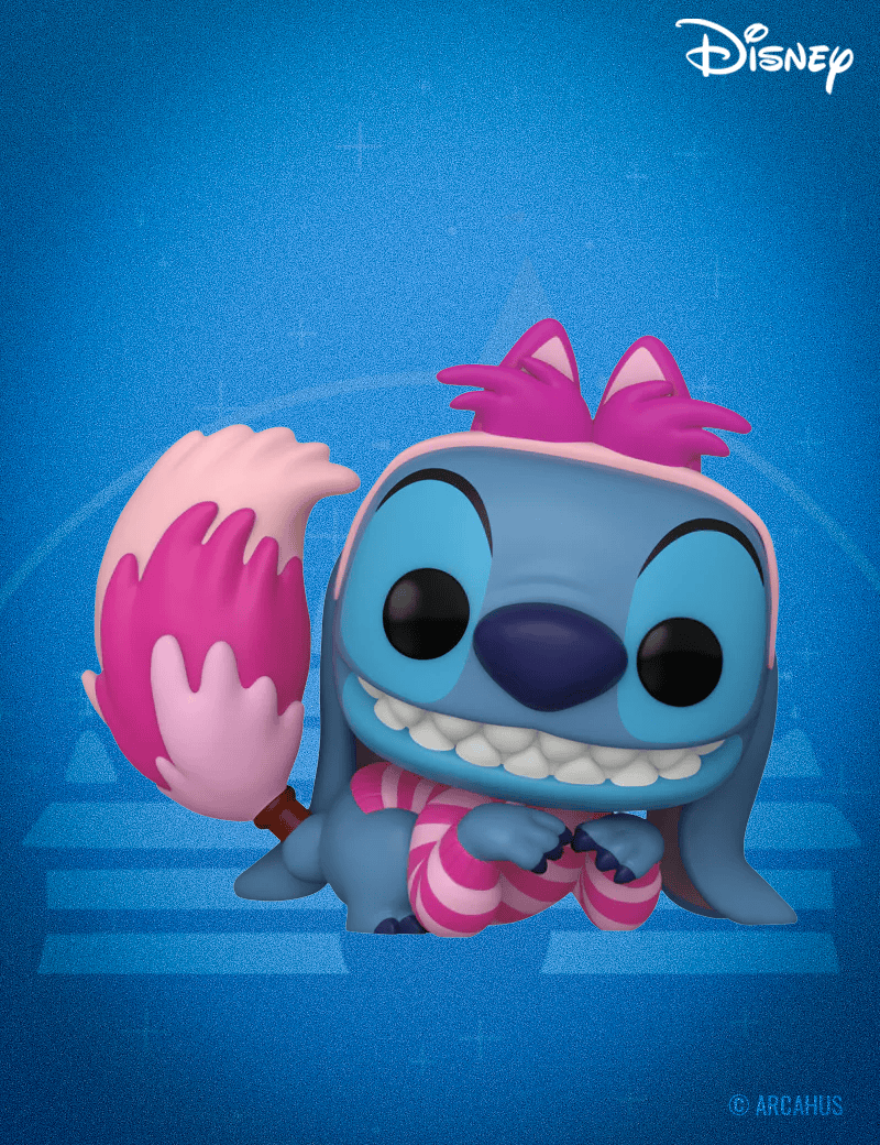 Stitch en Chat du Cheshire n° 1460 - Figurine Funko POP! Disney  Lilo & Stitch