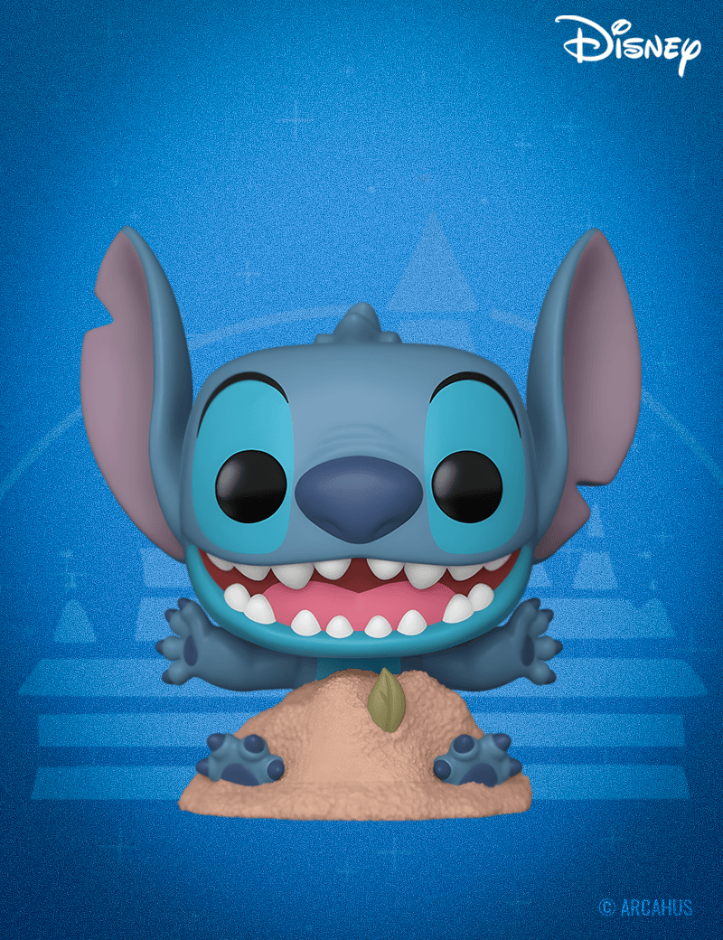 Stitch dans le Sable n° 1566 - Figurine Funko POP! Disney  Lilo & Stitch
