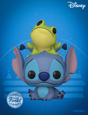 Stitch avec une Grenouille n° 986 - Figurine Funko POP! Disney  Lilo & Stitch
