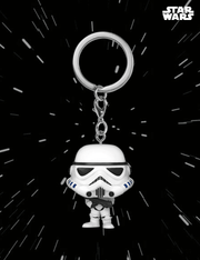 Stormtrooper Porte-clé - Figurine Funko POP! Pocket Keychain Star Wars