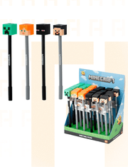 Têtes Minecraft - Stylo à Gel Effaçable Aléatoire Minecraft