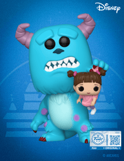 Sulley avec Boo n°1778 - Figurine Funko POP! Disney Pixar Monstres et Compagnie