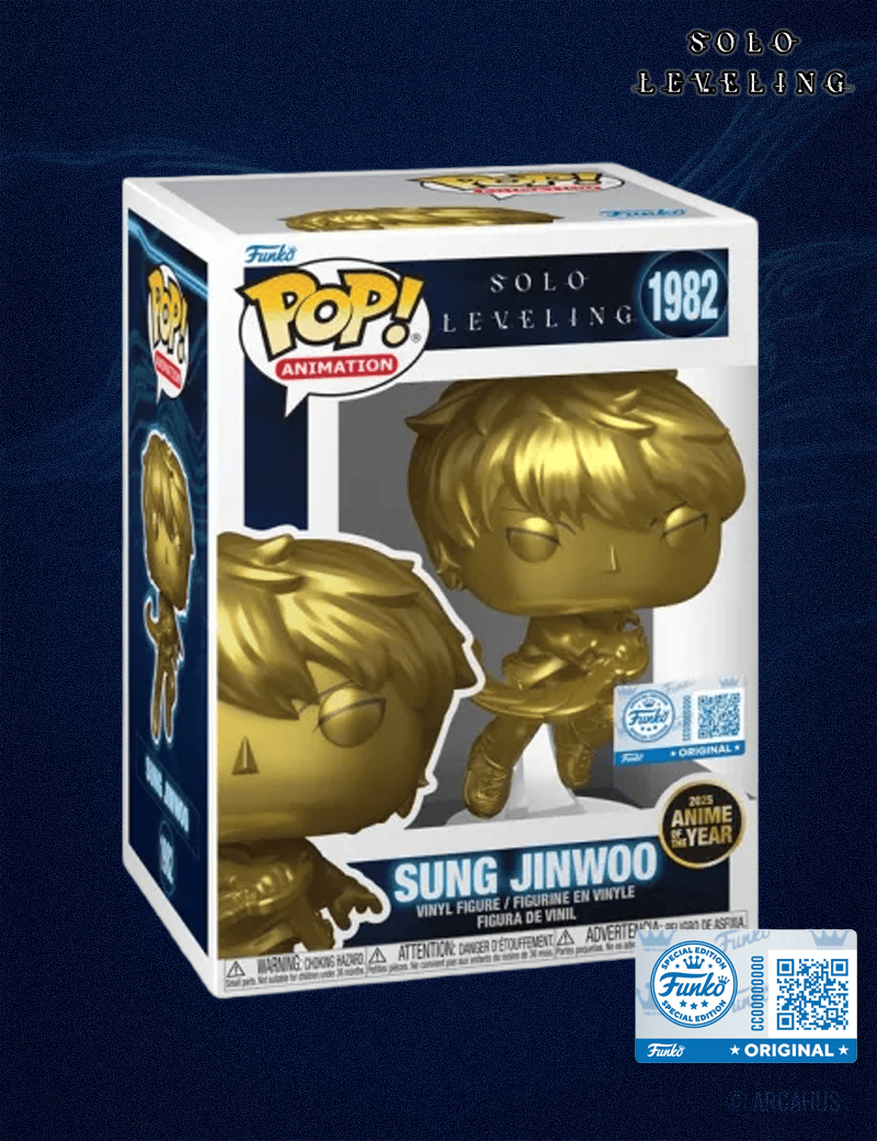 Sung Jinwoo (Anime Of The Year) n° 1982 + Protection - Figurine Funko POP! Animation Solo Leveling