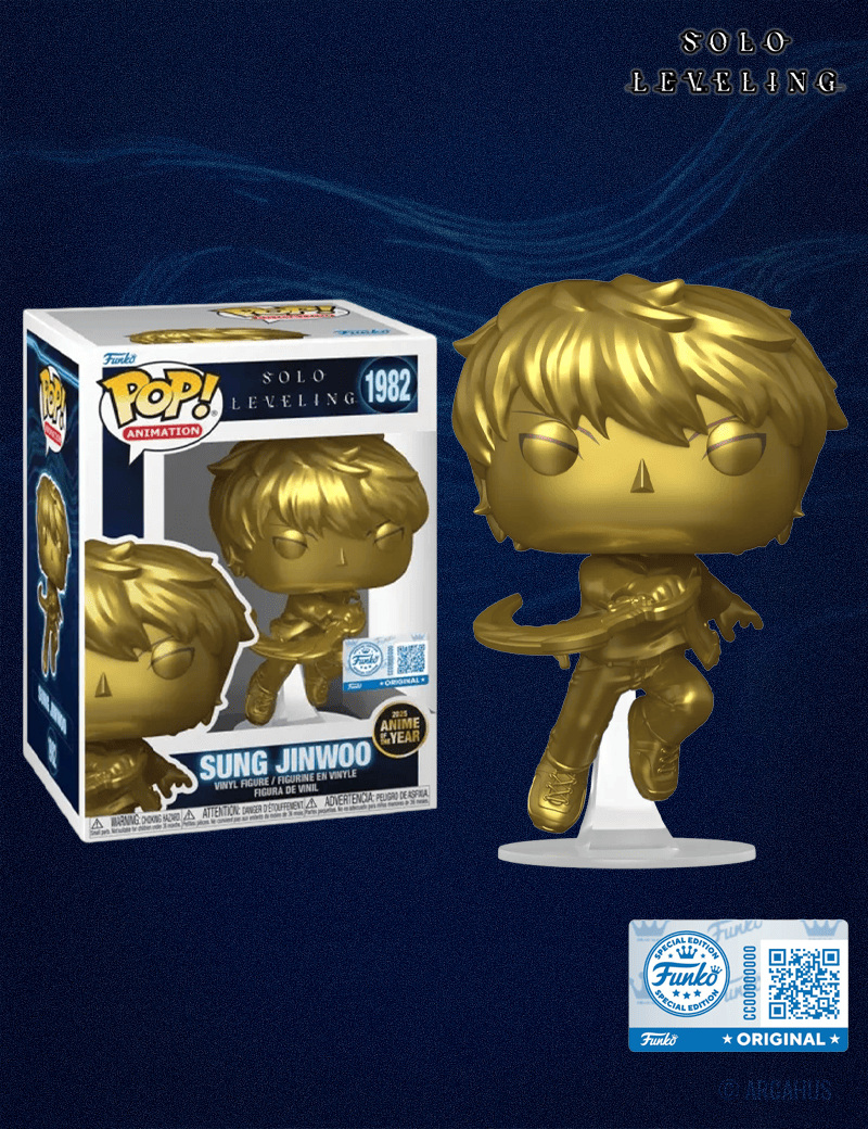 Sung Jinwoo (Anime Of The Year) n° 1982 + Protection - Figurine Funko POP! Animation Solo Leveling