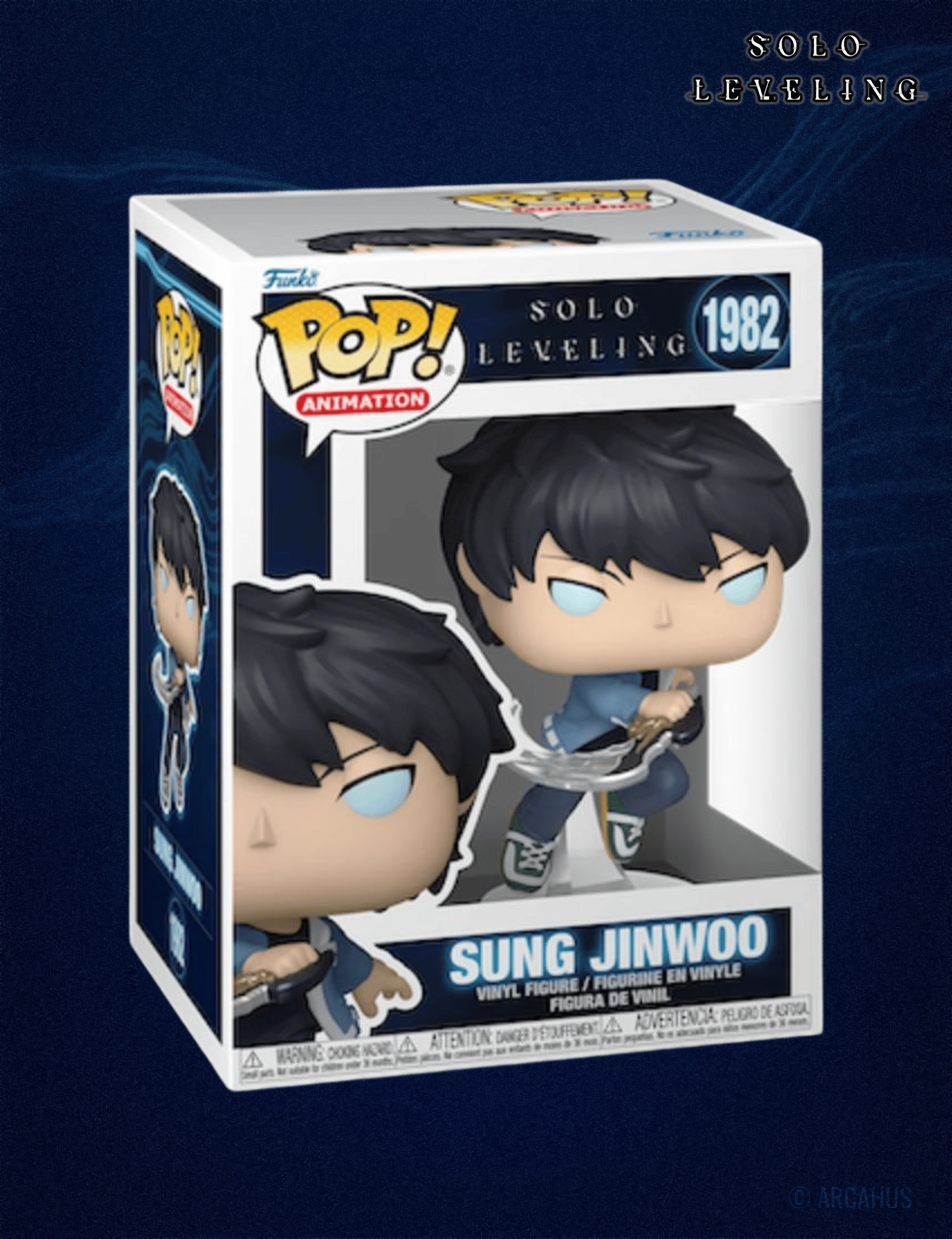 Sung Jinwoo n°1982 - Figurine Funko POP! Animation Solo Leveling