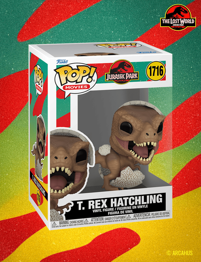 Tyrannosaurus Rex Hatchling n° 1716 - Figurine Funko POP! Movies Jurassic Park