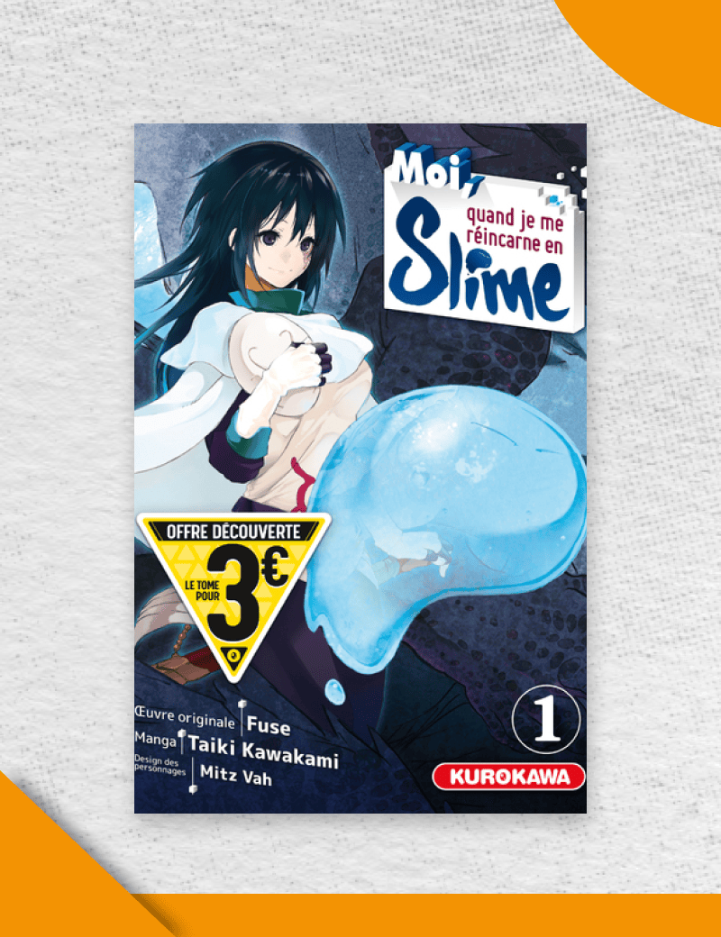 Moi Quand Je Me Réincarne En Slime Tome 1 - Manga VF