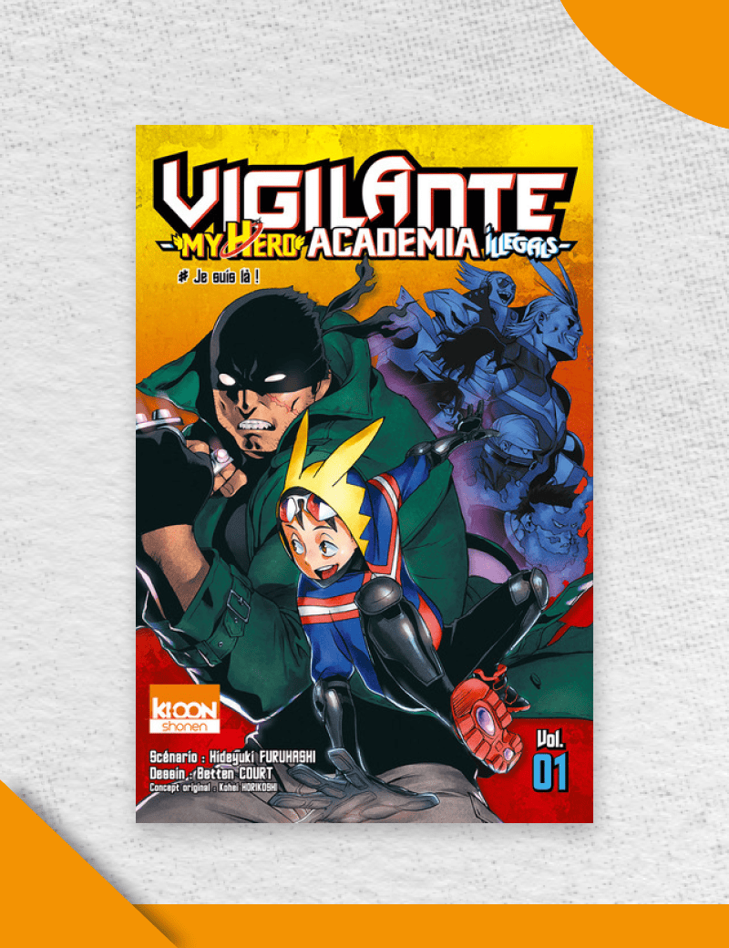 Vigilante My Hero Academia Illegals Tome 1 - Manga VF