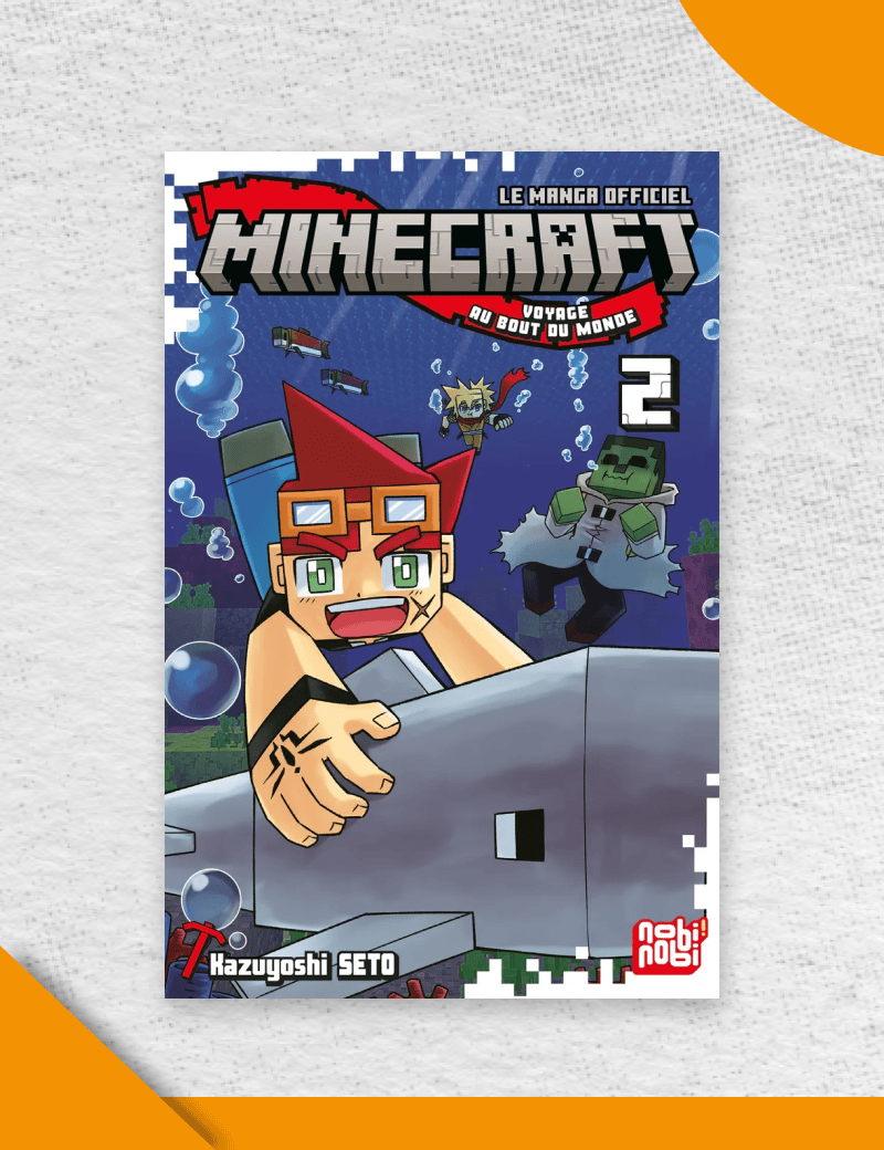 Minecraft Voyage au bout du monde Tome 2 - Manga VF