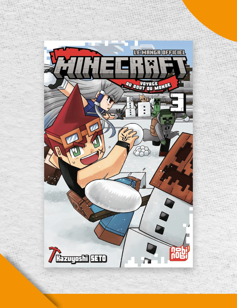 Minecraft Voyage au bout du monde Tome 3 - Manga VF
