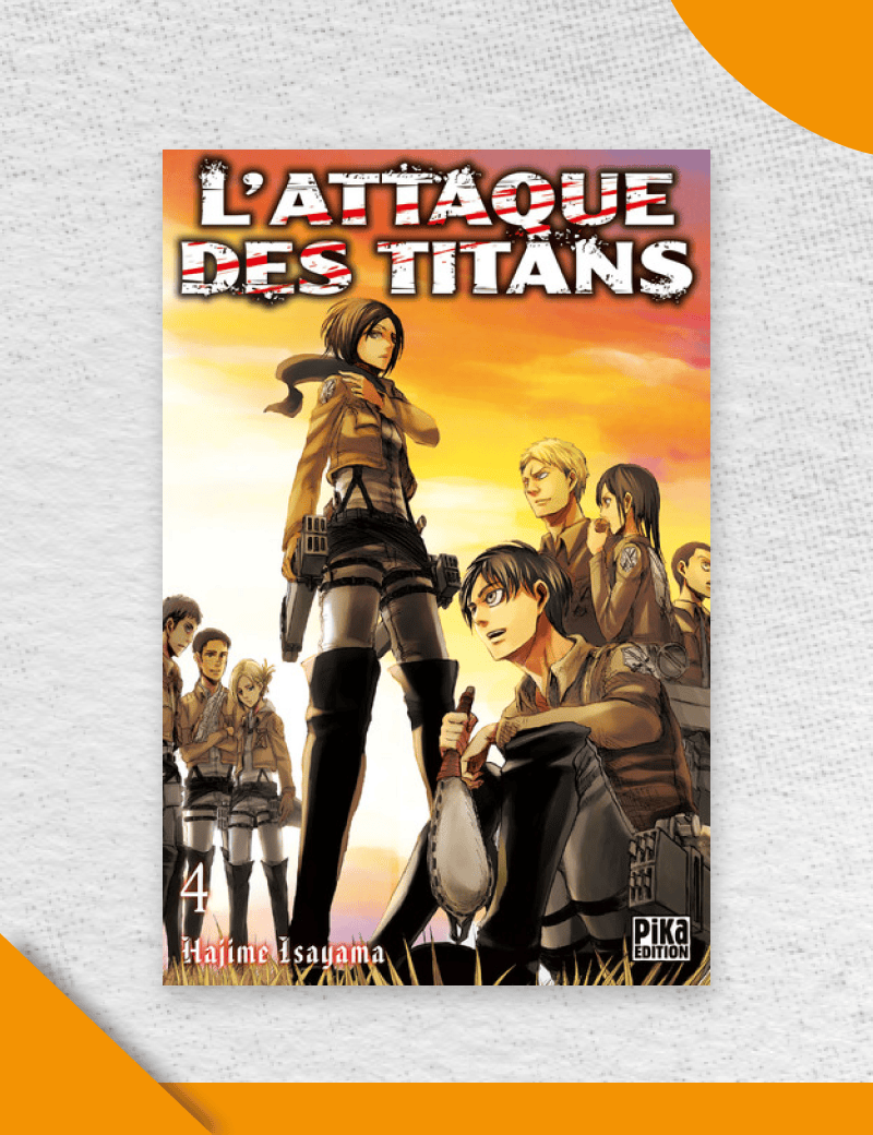 L'Attaque des Titans Tome 4 - Manga VF