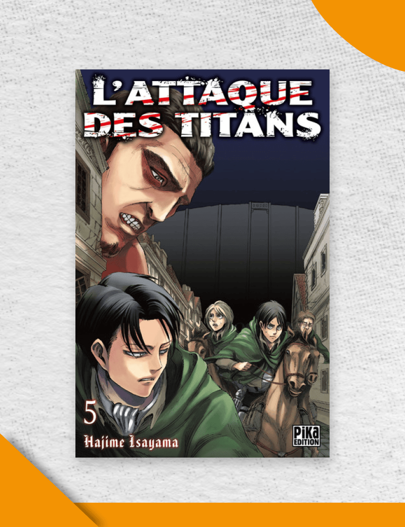 L'Attaque des Titans Tome 5 - Manga VF