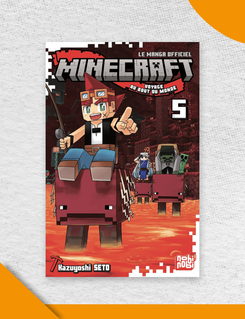 Minecraft Voyage au bout du monde Tome 5 - Manga VF