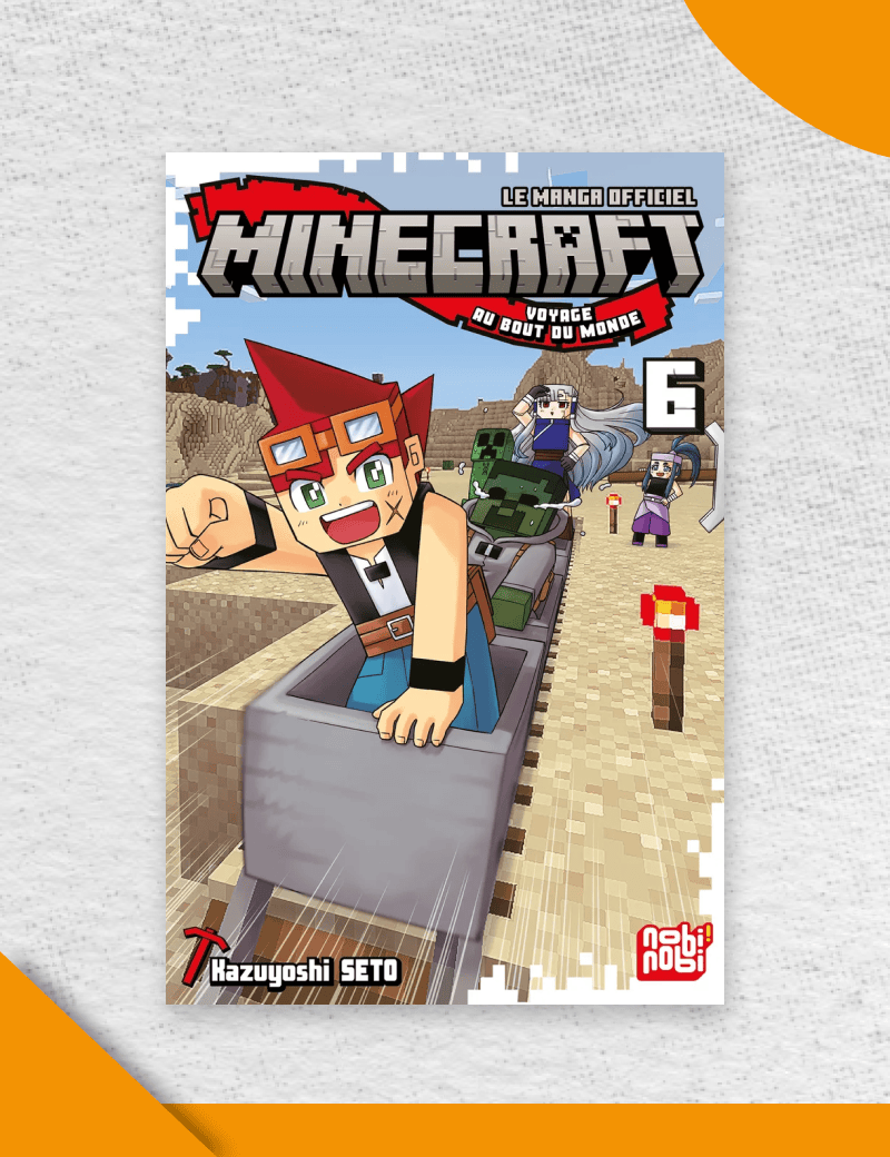 Minecraft Voyage au bout du monde Tome 6 - Manga VF