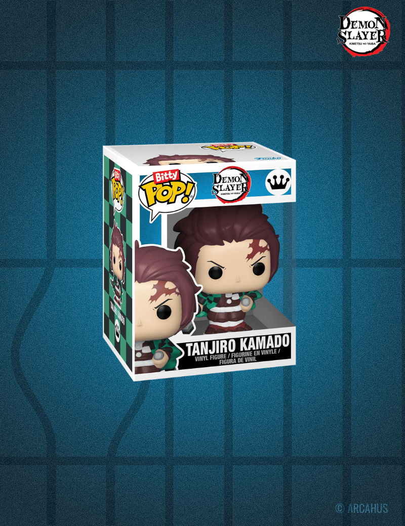 Tanjiro & Nezuko - Pack de 2 figurines Funko Bitty POP! Demon Slayer