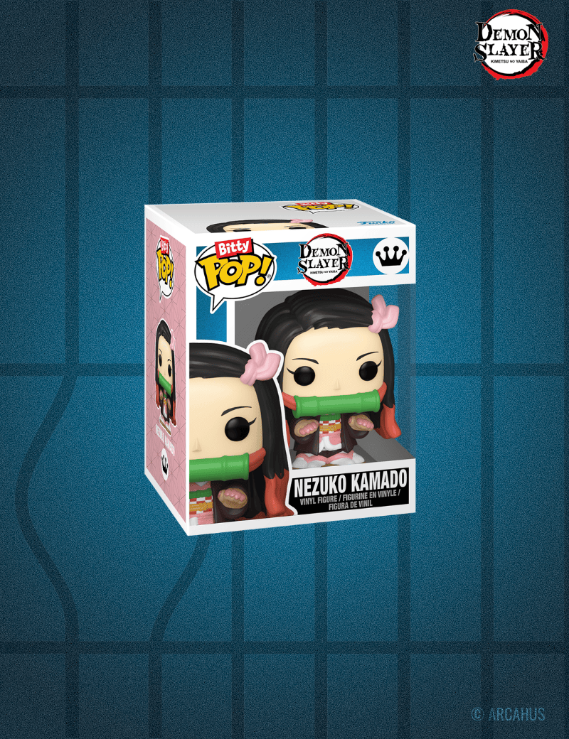 Tanjiro & Nezuko - Pack de 2 figurines Funko Bitty POP! Demon Slayer