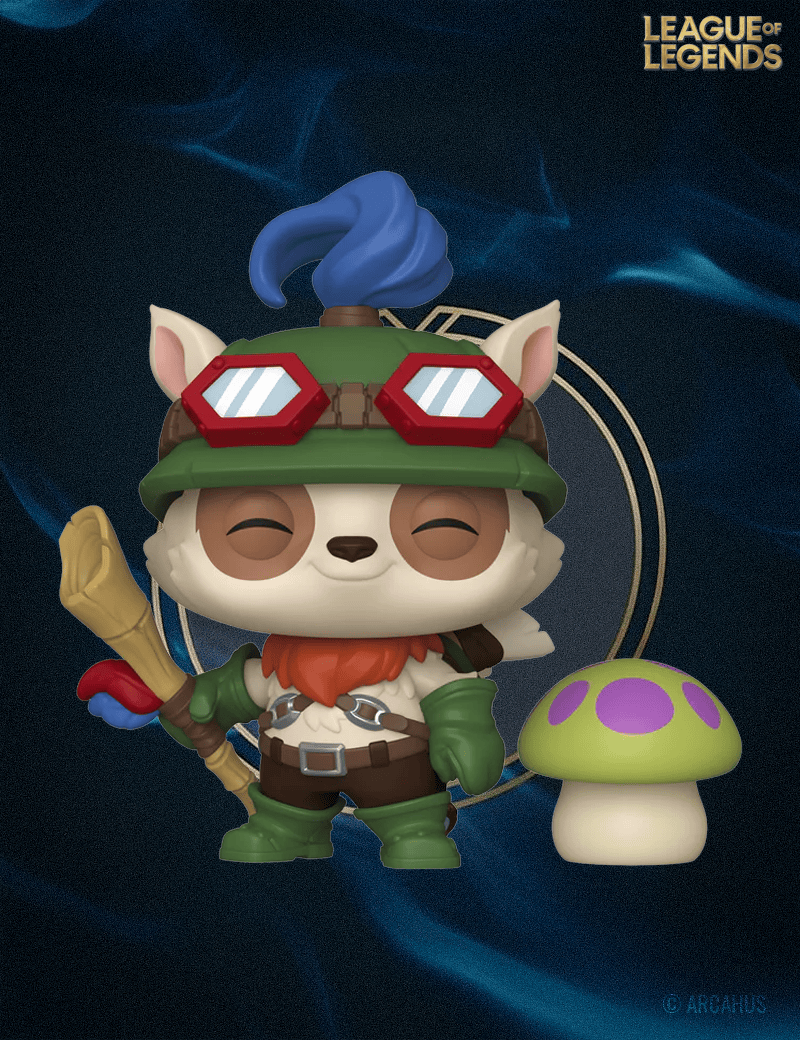 Teemo avec Champignon n° 1138 - Figurine Funko POP! Games League of Legends