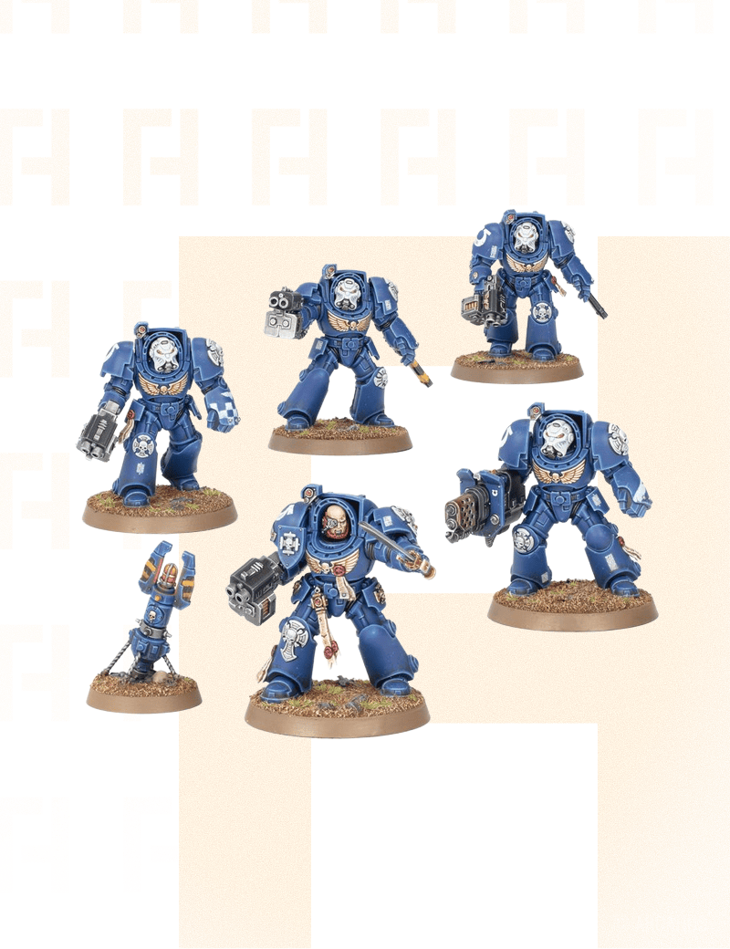 Escouade Terminator - Figurine Miniature Warhammer 40,000 Space Marines