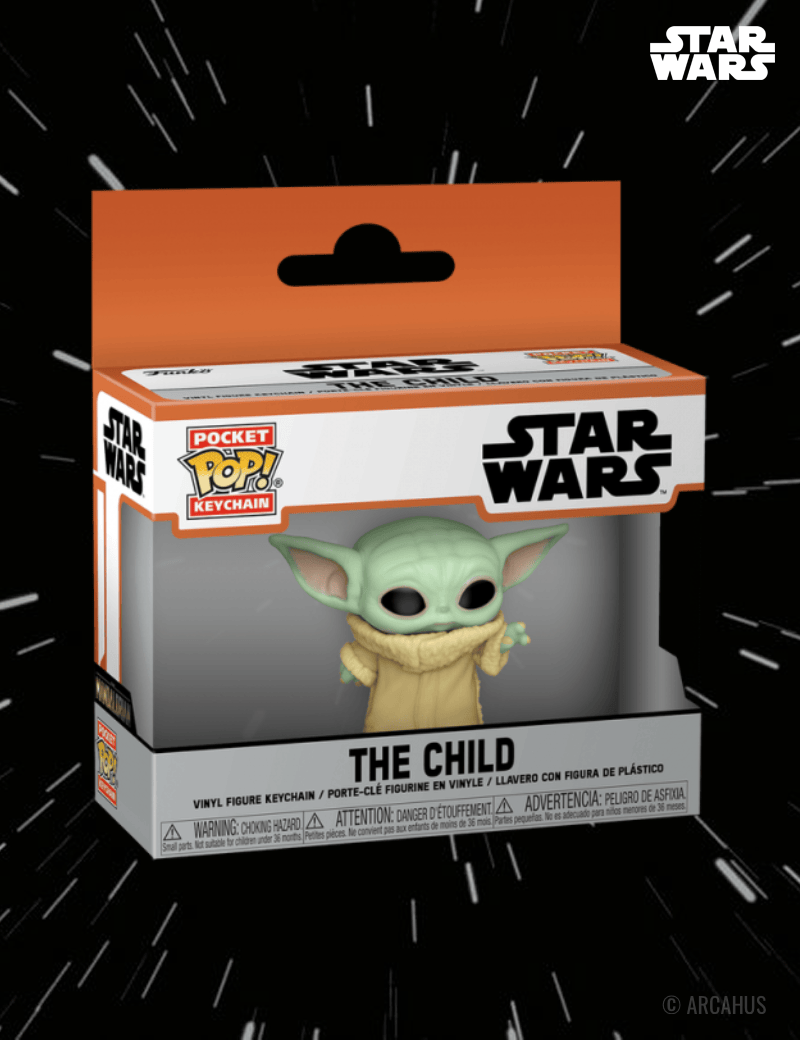 L'Enfant (The Child) Porte-clé - Figurine Funko POP! Pocket Keychain Star Wars The Mandalorian