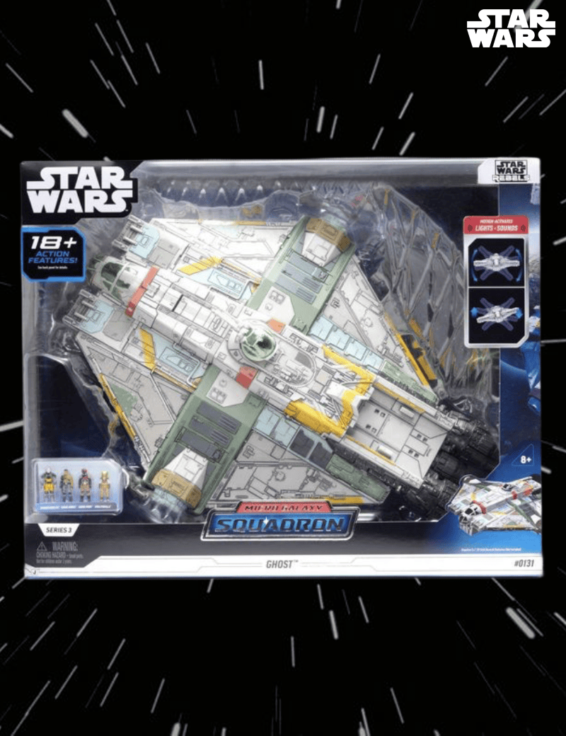 The Ghost (Rebels) - Véhicule 30cm & Figurine Assault Class Star Wars Micro Galaxy Squadron