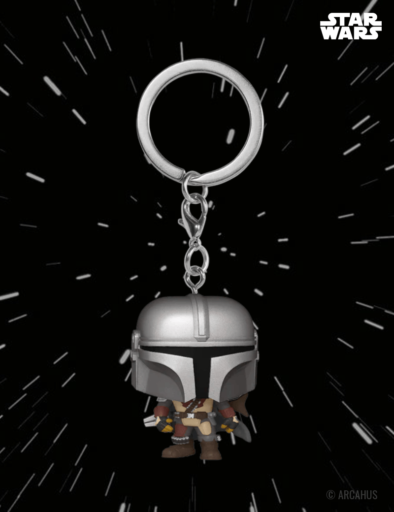 The Mandalorian Porte-clé - Figurine Funko POP! Pocket Keychain Star Wars The Mandalorian