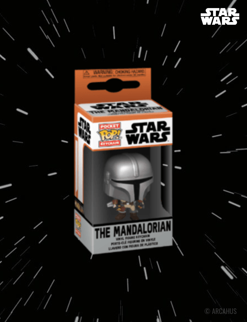 The Mandalorian Porte-clé - Figurine Funko POP! Pocket Keychain Star Wars The Mandalorian