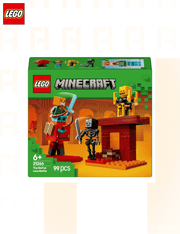 La bataille de la lave du Nether - Lego Minecraft 21266
