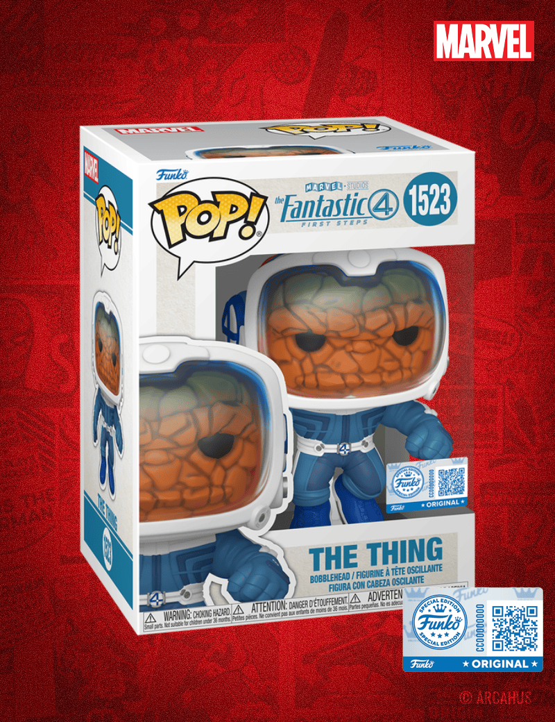 La Chose (Astronaut) n° 1523 - Figurine Funko POP! Marvel Studios Les 4 Fantastiques : Premiers Pas