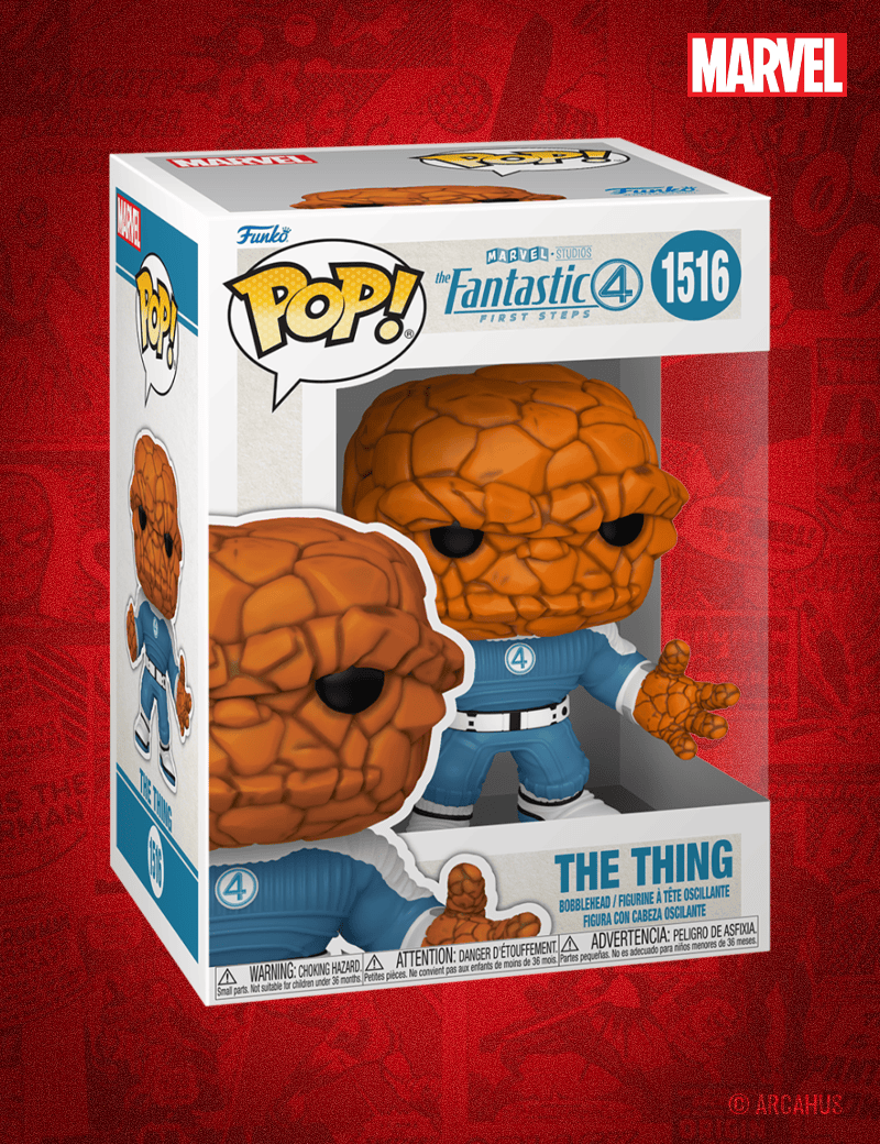 La Chose n° 1516 - Figurine Funko POP! Marvel Studios Les 4 Fantastiques : Premiers Pas