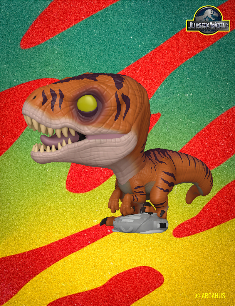 Tiger Raptor n°2041 - Figurine Funko POP! Movies Jurassic Park