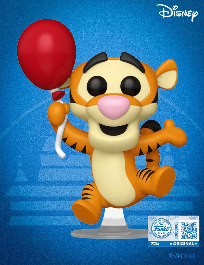 Tigrou avec ballon n° 1644 - Figurine Funko POP! Disney Winnie l'Ourson