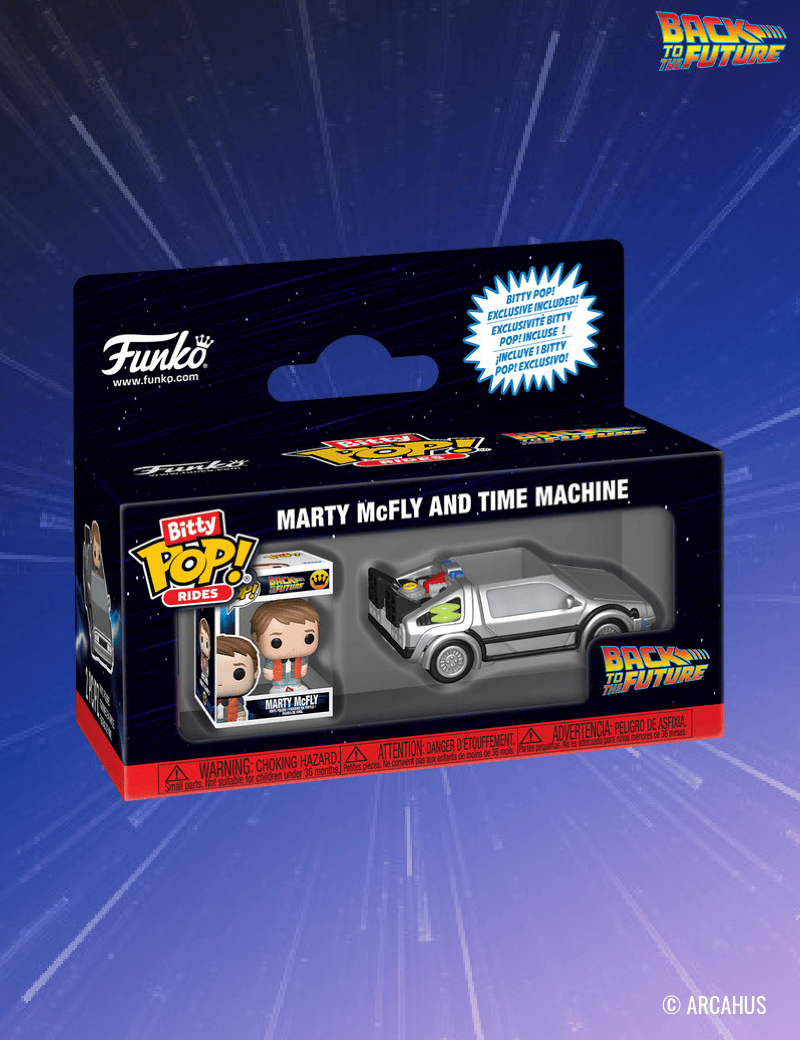 Time Machine - Funko Bitty POP! Ride Retour vers le futur
