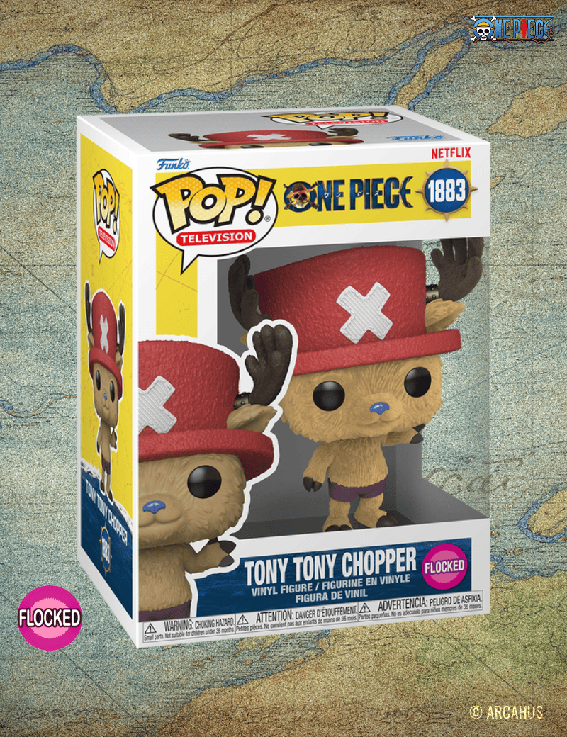 Chopper (Flocked) n°1883 - Figurine Funko POP! Television One Piece Live Action