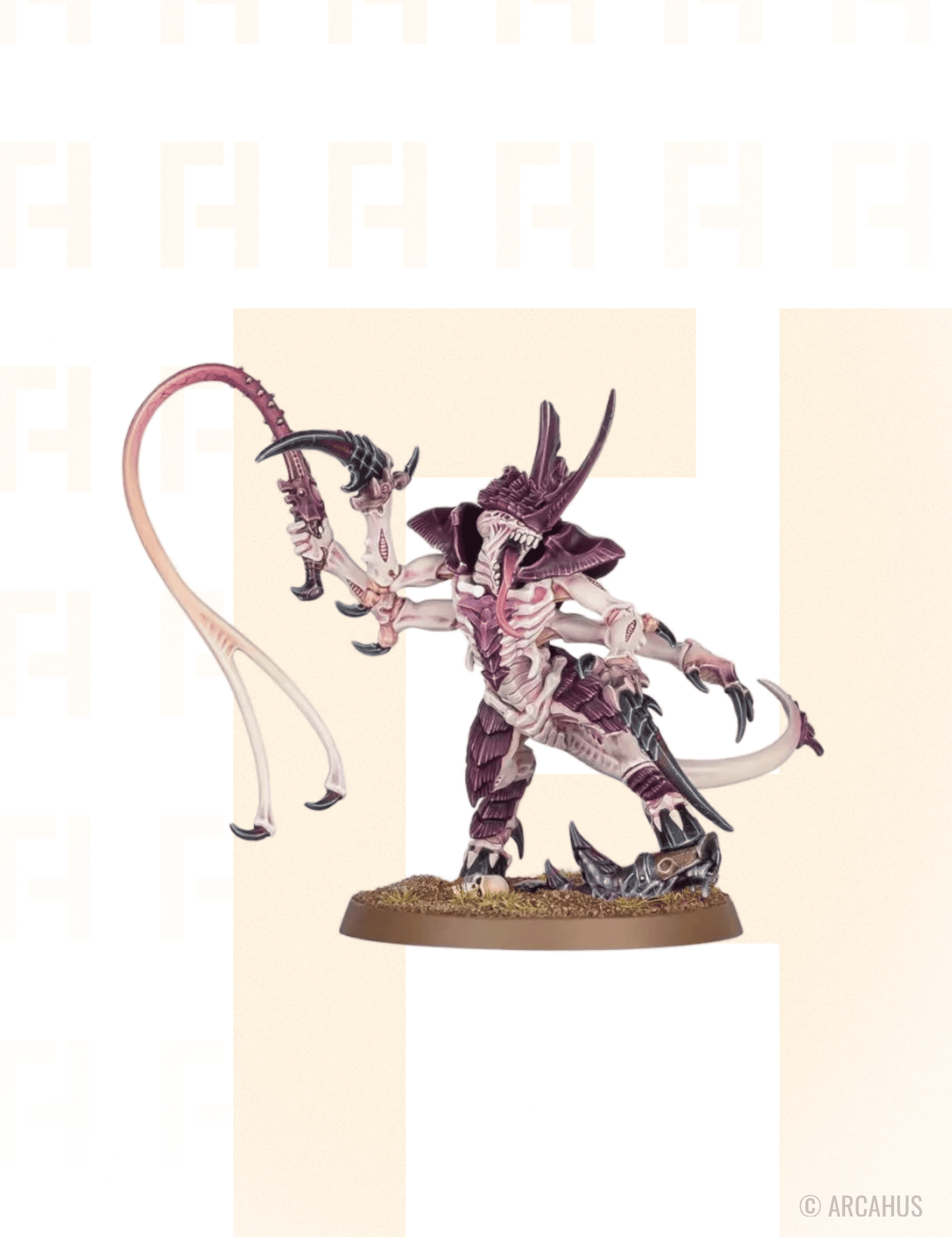 Primat Tyranide ave Bioknout - Figurine Miniature Warhammer 40,000 Tyranids