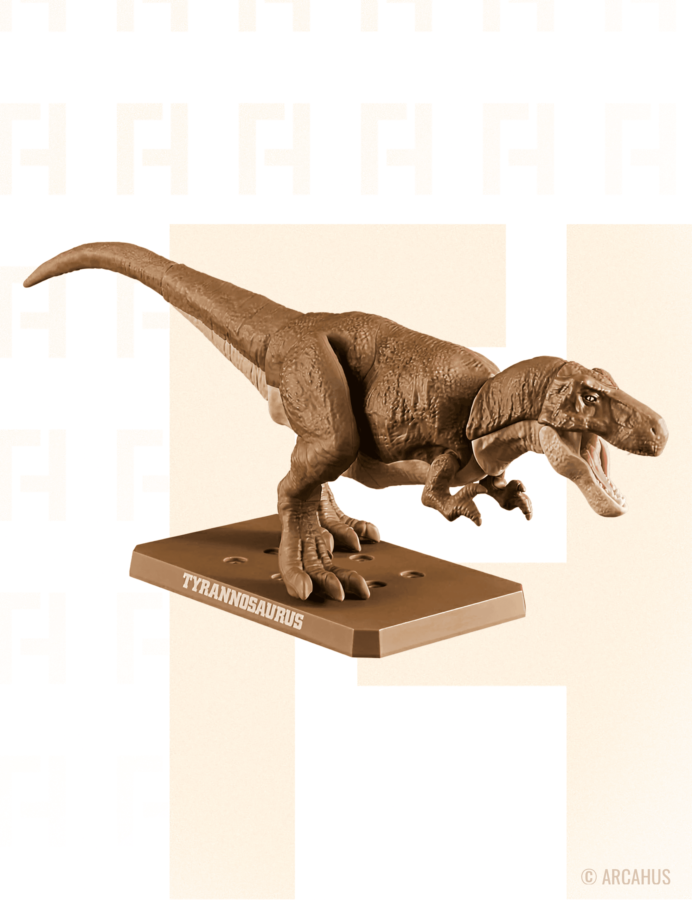 Dinosaur Plastic Tyrannosaurus - Model Kit Dinosaur