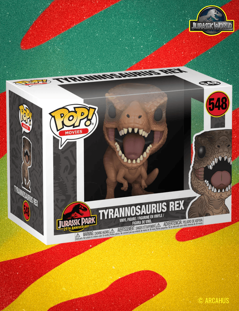 Tyrannosaurus Rex n°548 - Figurine Funko POP! Movies Jurassic Park