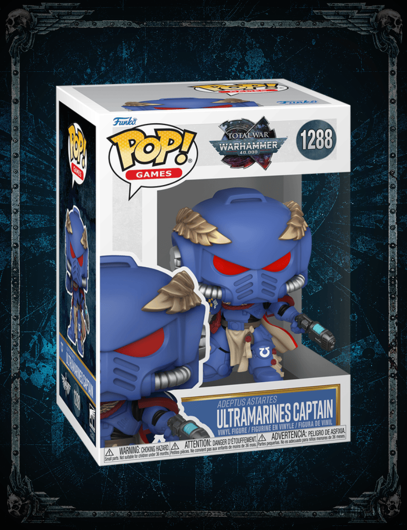 Capitaine Justian n°1288 - Figurine Funko POP! Games Warhammer 40,000
