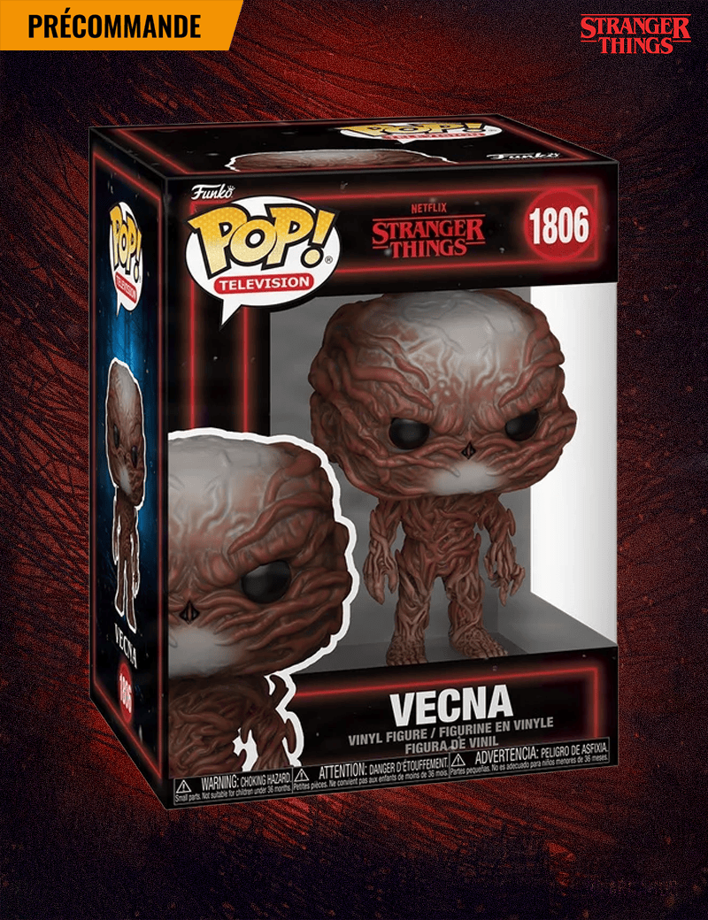 Vecna (Nouvelle Forme) n° 1806 - Figurine Funko POP! Television Stranger Things S5