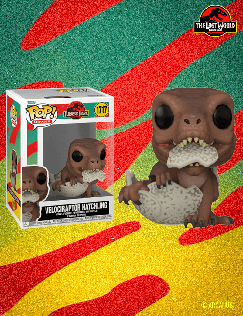 Velociraptor Hatchling n° 1717 - Figurine Funko POP! Movies Jurassic Park