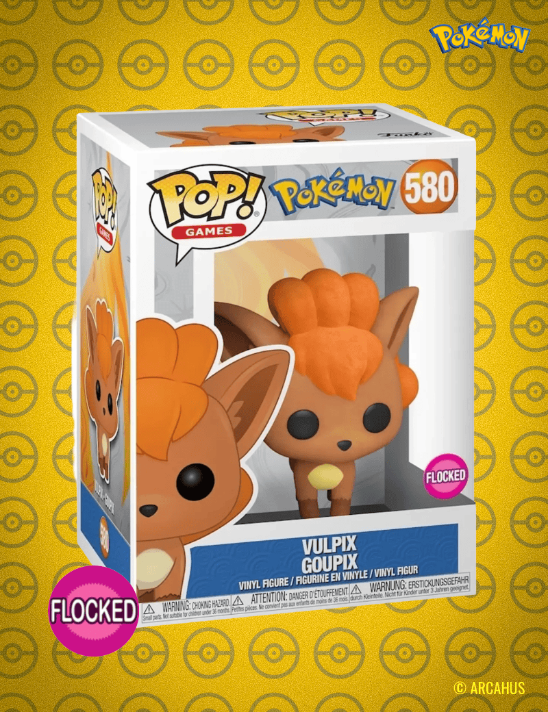 Goupix (Flocked) n°580 - Figurine Funko POP! Games Pokémon