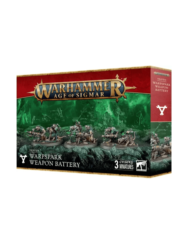 Batterie d'Armes Malétincelle - Figurine Miniature Warhammer Age of Sigmar Skaven