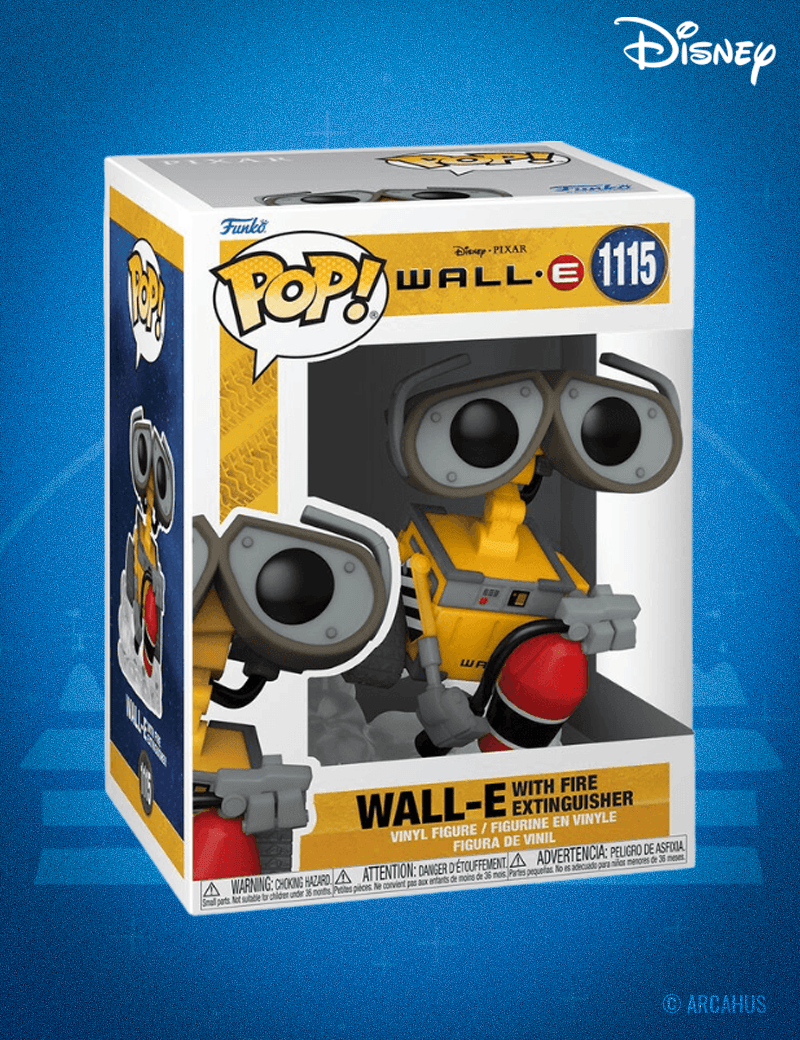 Wall-E w/Fire Extinguisher n° 1115 - Figurine Funko POP! Disney Pixar Wall-E