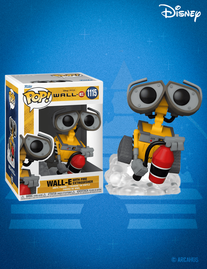 Wall-E w/Fire Extinguisher n° 1115 - Figurine Funko POP! Disney Pixar Wall-E